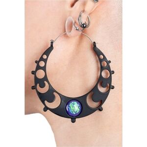 Too Fast Phases Of The Moon Earrings